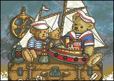 Tranh Đá Ahoy! Bears