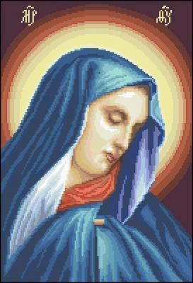 Tranh Đá Đức Mẹ Maria
