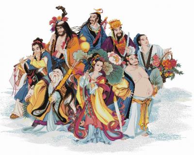 Bát Tiên cưỡi mây