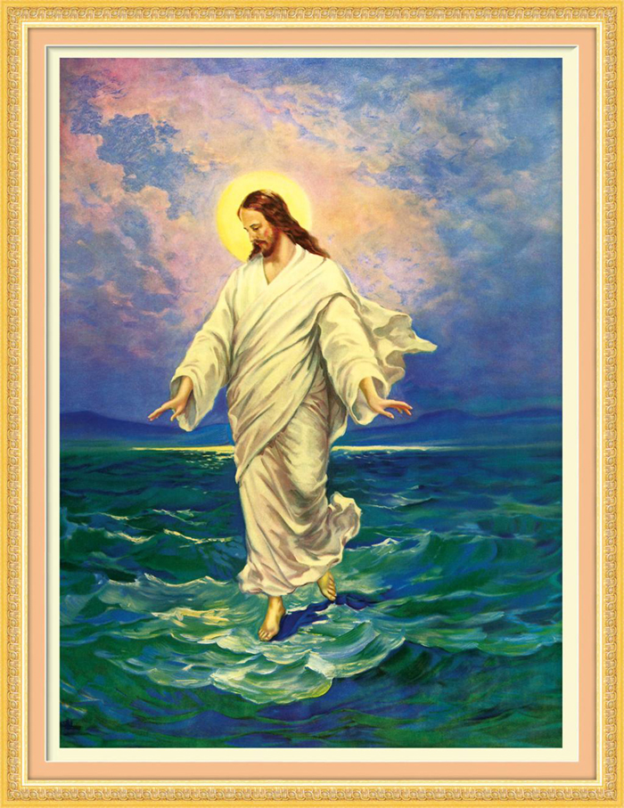 Tranh Đính Đá ABC 3D Chúa Jesus Kito