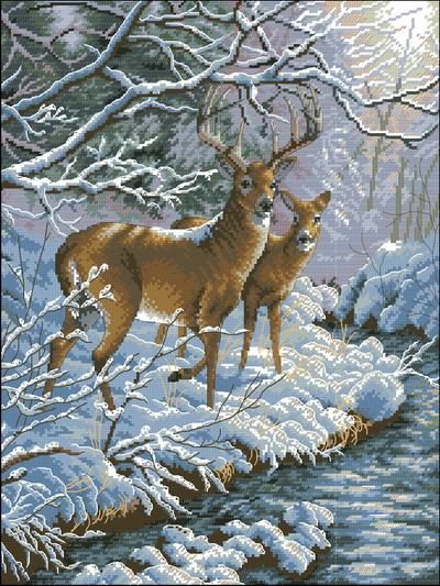 Creekside Deer
