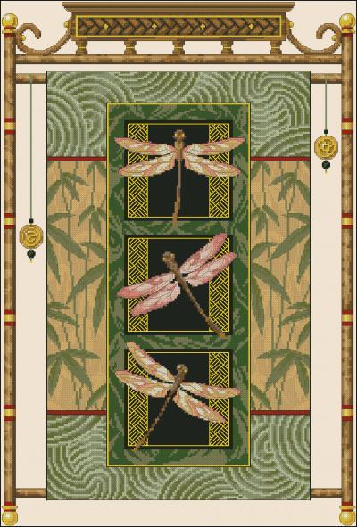 Dragonfly scroll