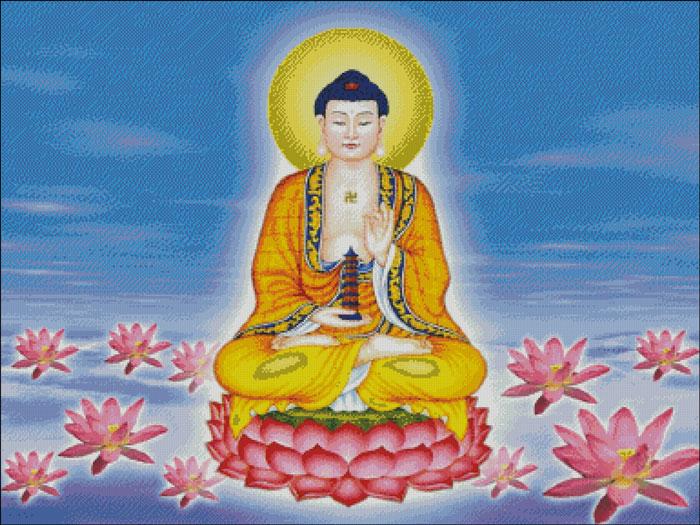Đức Phật Tọa Hoa Sen
