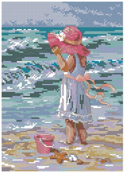 Girl at the Beach
