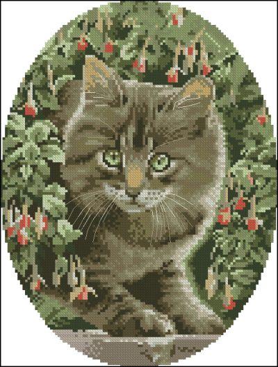 Heritage John Stubbs Cats Tabby Kitten