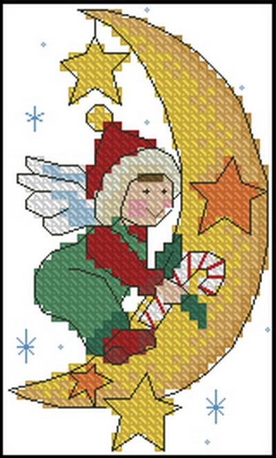 Holiday Treats Angel And Moon