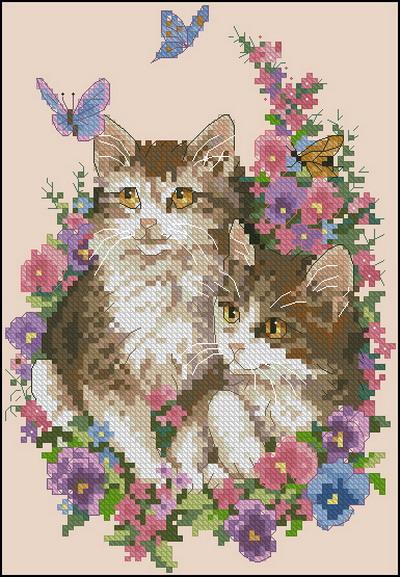 Kittens and Butterflies