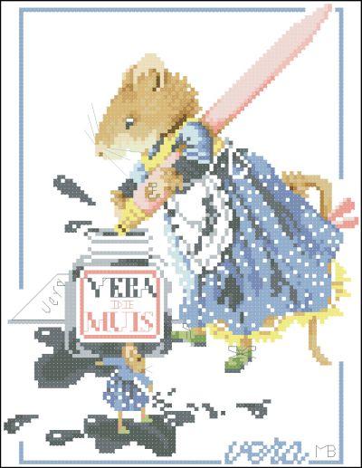 Lanarte Maria Van Scharrenburg Vera de muis inktpot
