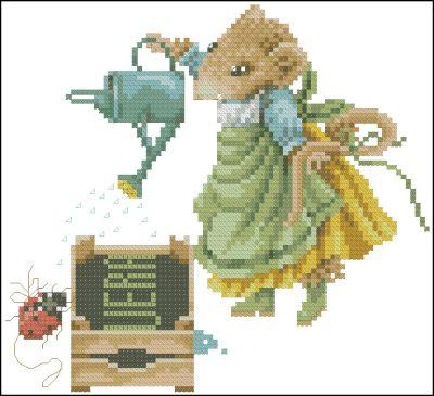 Lanarte Maria Van Scharrenburg Vera de muis tuinierd