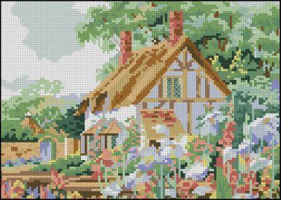 Needlepoint House2