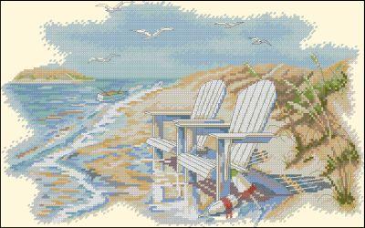 Quiet beach Moments