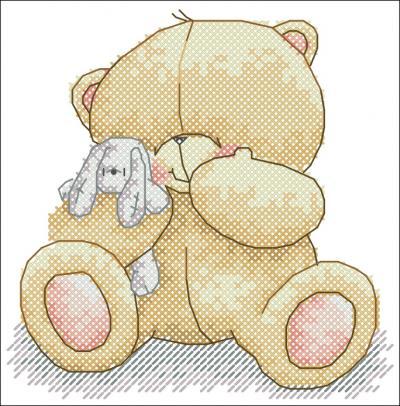 Teddy with Bunny