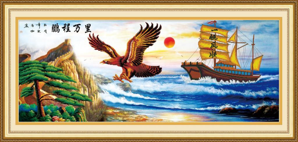 Tranh Đính Đá 5D Đại Triển Hồng Đồ