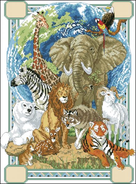 Tranh Đá Animal Magnetism