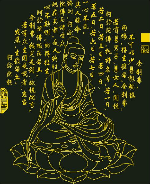 Tranh Đá Đức Phật.
