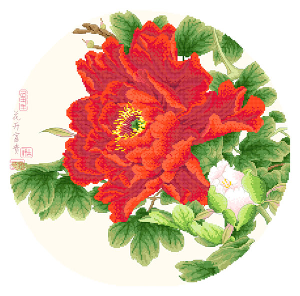 Tranh Đá Mẫu Đơn Phú Quý