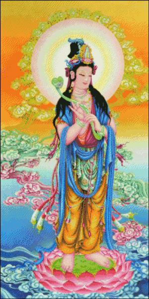 Tranh Đá Văn Từ Bồ Tát