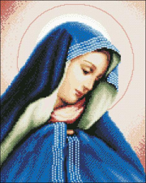 Tranh Đá Virgin Maria