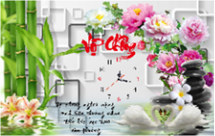 Tranh Đính Đá ABC 3D Vợ Chồng Nghĩa Nặng Tình Sâu
