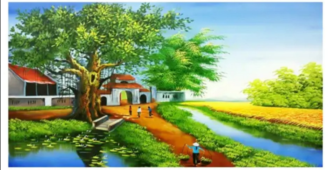 Tranh Đính Đá ABC 3D Quê Hương Yên Bình