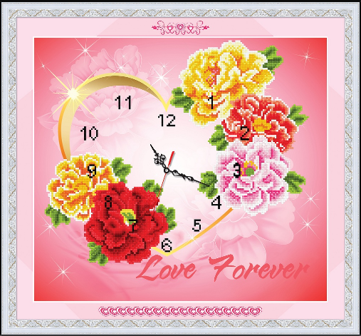 Tranh đính đá Love Forever