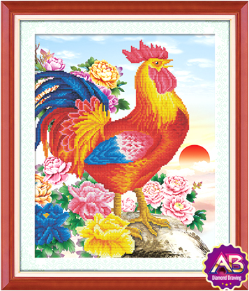Tranh Đính Đá ABC 3D Chiêu Tài Tấn Bảo