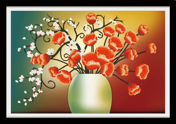 Tranh Gắn Đá Say Đắm Lòng Người