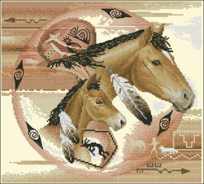 Tribal ponies